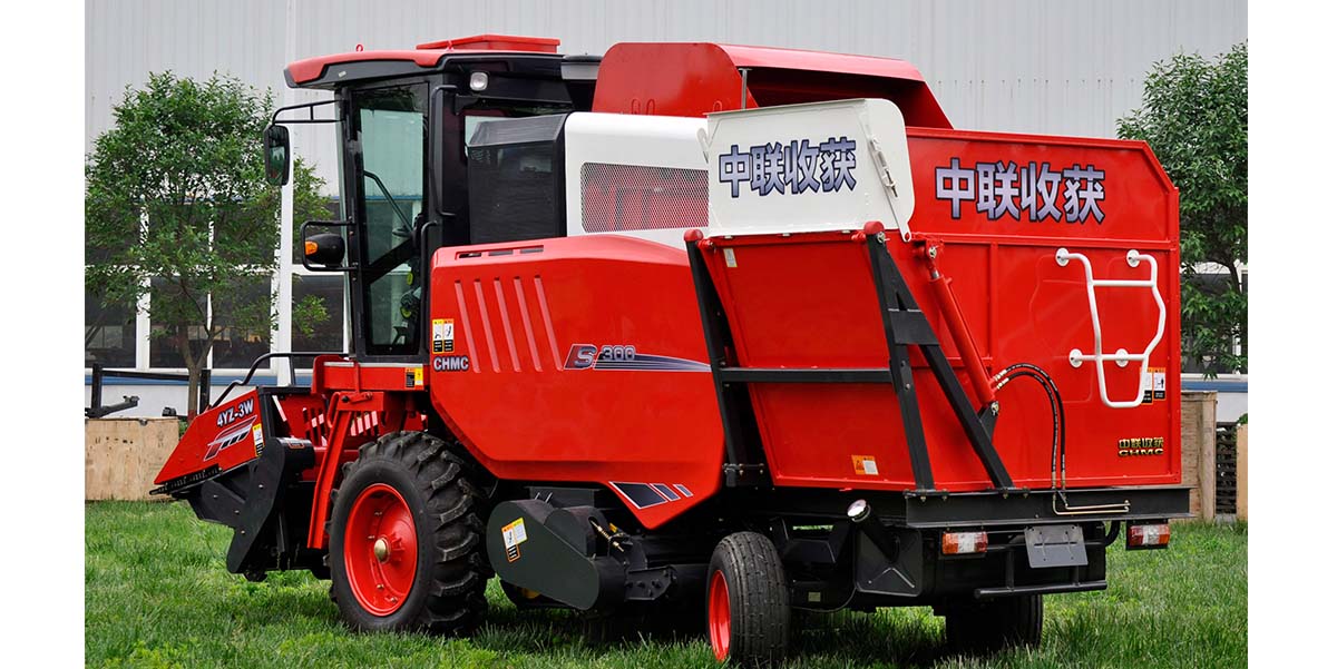 中聯收獲2020款4YZ-3W自走式玉米收獲機