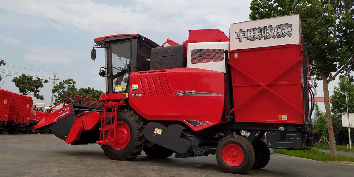 中聯收獲2020款4YZ-4W自走式玉米聯合收割機